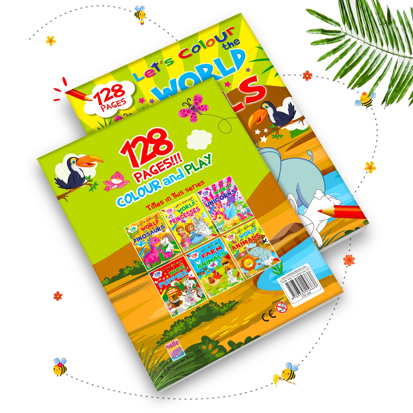 Let's Colour the World of Animals | Animal Coloring Book for Kids | Fun Wildlife Creative Activity Book