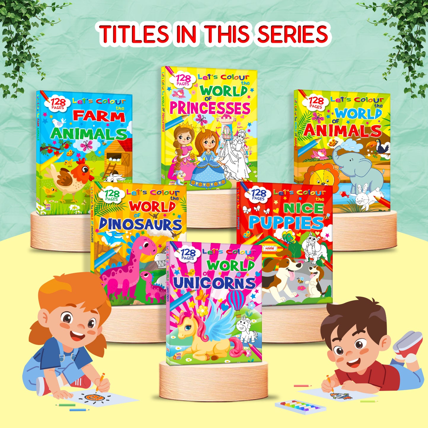 Let's Colour the World of Animals | Animal Coloring Book for Kids | Fun Wildlife Creative Activity Book