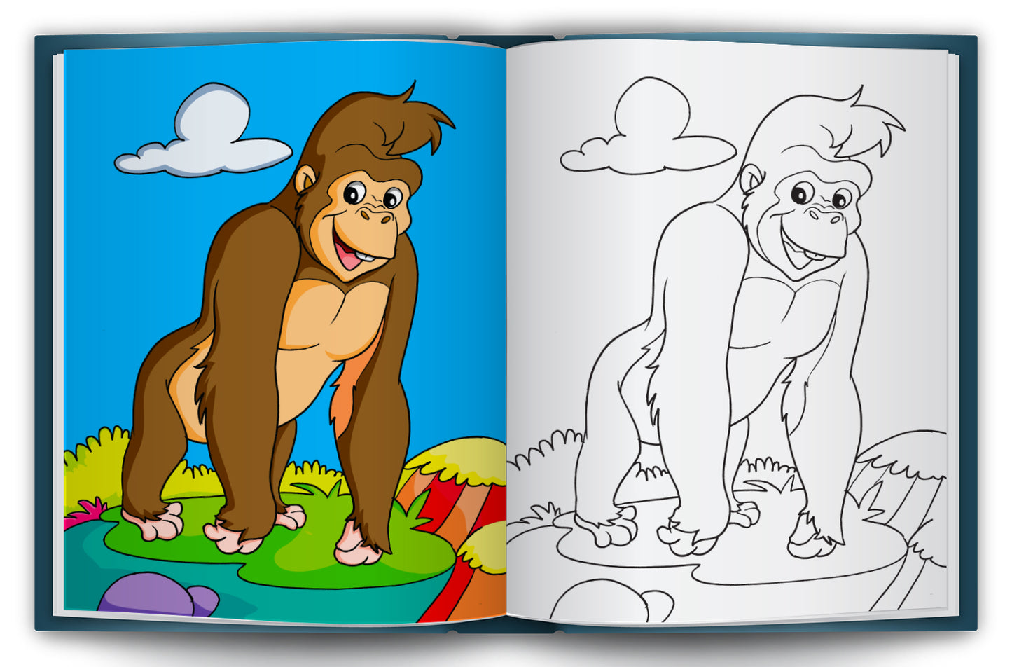 Let's Colour the World of Animals | Animal Coloring Book for Kids | Fun Wildlife Creative Activity Book