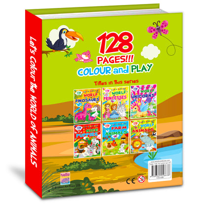 Let's Colour the World of Animals | Animal Coloring Book for Kids | Fun Wildlife Creative Activity Book