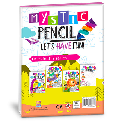 Let's Have Fun Mystic Pencil Book – 1 | Reusable Magic Water Coloring Activity Book for Kids