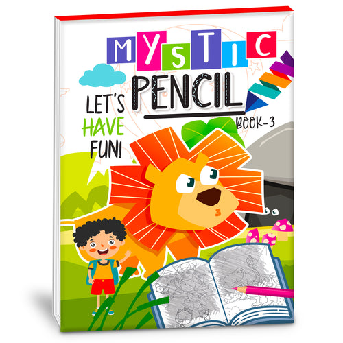 Let's Have Fun Mystic Pencil Book – 3 | Reusable Magic Water Coloring Activity Book for Kids