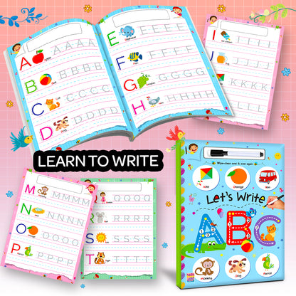Learn to Write ABC | Alphabet Writing Practice Book for Kids