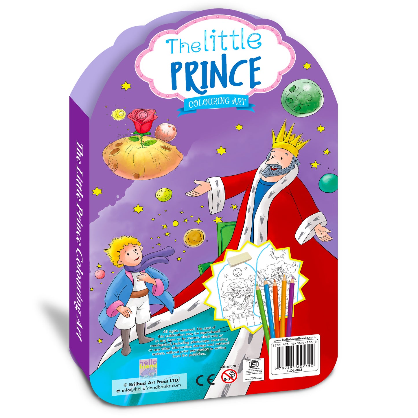 The Little Prince Colouring Kit | Prince-Themed Coloring & Creative Activity Kit for Kids
