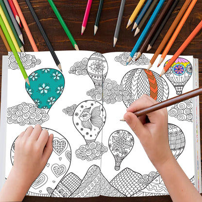 My Relax Colouring Book – In the City | Stress Relief Coloring Book for Kids | City-Themed Creative Activity Book