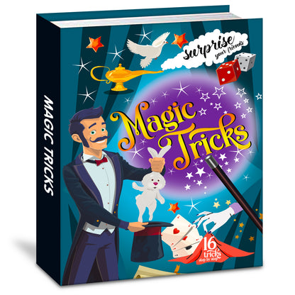 Magic Tricks Activity Kit for Kids | Fun & Easy Magic Tricks Book | Interactive Activity & DIY Kit