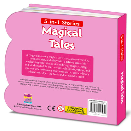 5-in-1 Magical Tales - Back cover with blurb and ISBN