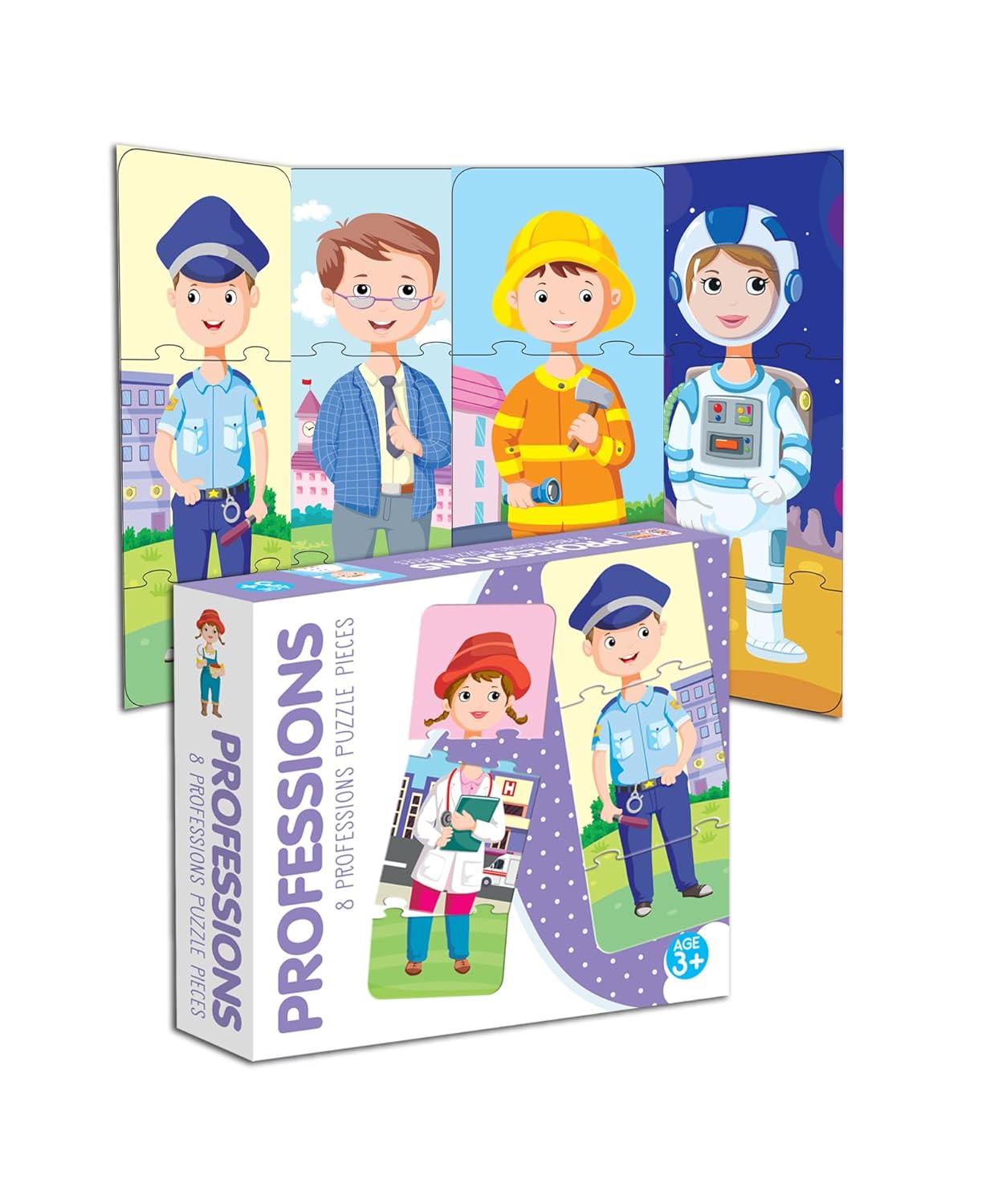 Working Profession Puzzle Box | Educational Puzzle for Kids 3+