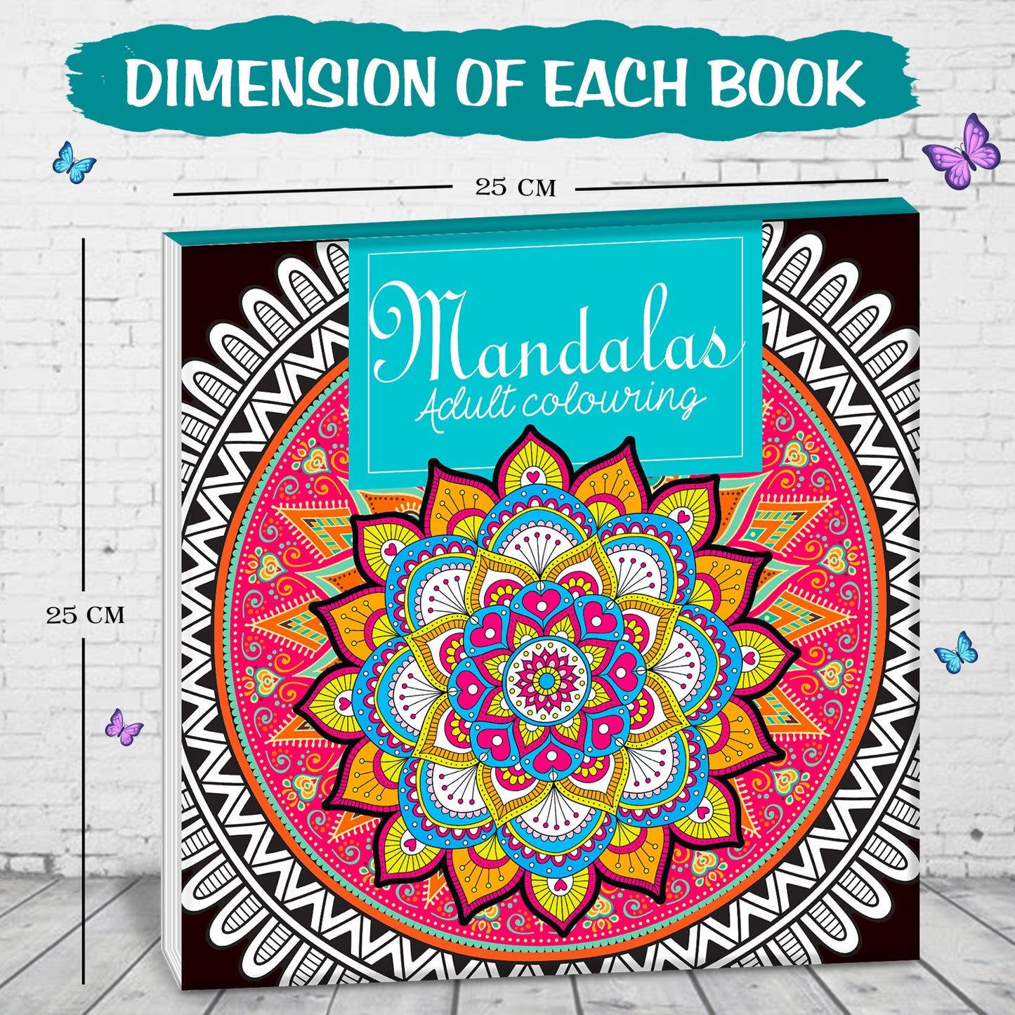 Mandalas Adult Colouring Book | Relaxing Mandala Coloring Book for Teens & Adults | Mindful Creative Art Book
