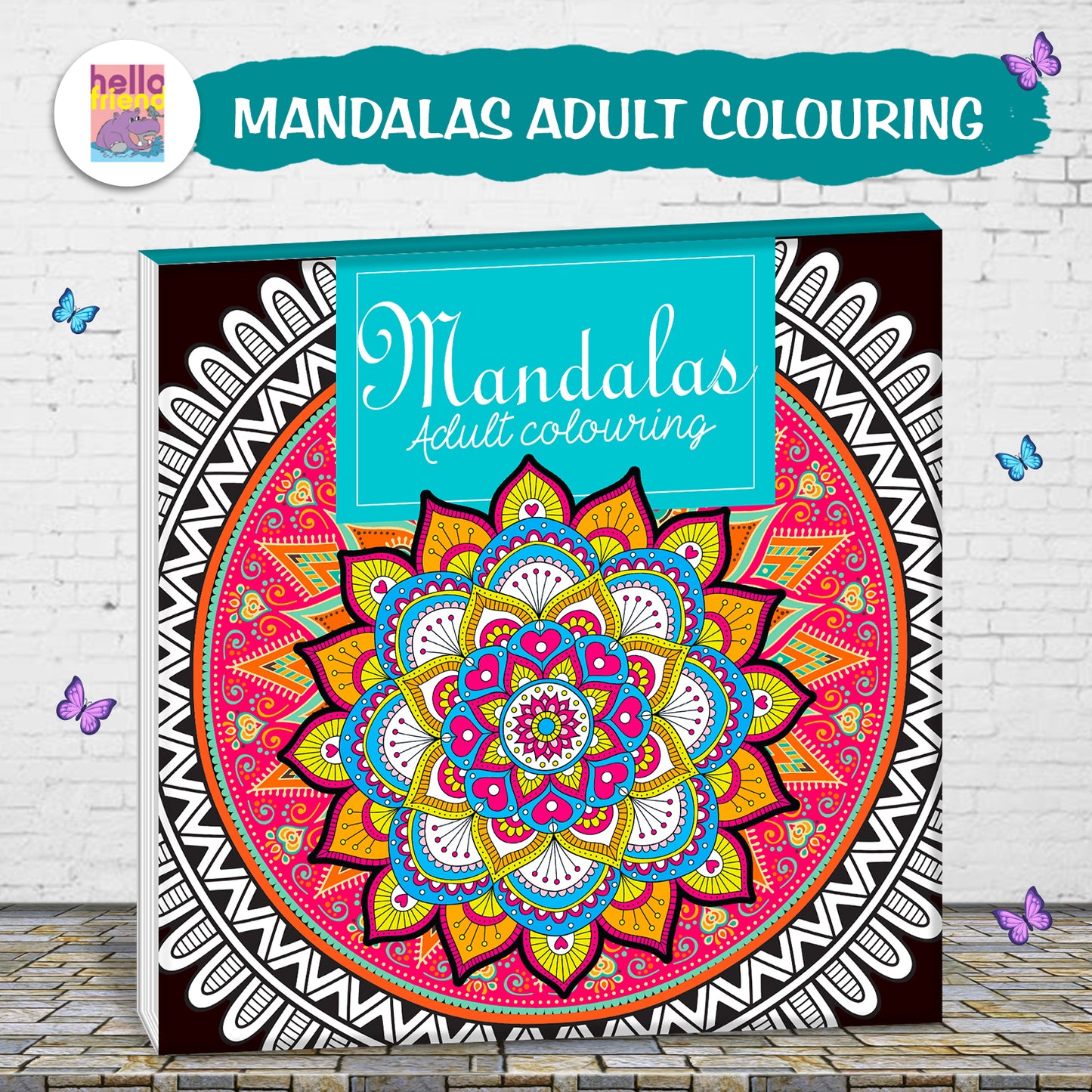 Mandalas Adult Colouring Book | Relaxing Mandala Coloring Book for Teens & Adults | Mindful Creative Art Book