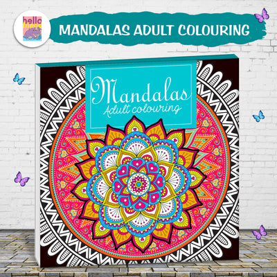 Mandalas Adult Colouring Book | Relaxing Mandala Coloring Book for Teens & Adults | Mindful Creative Art Book
