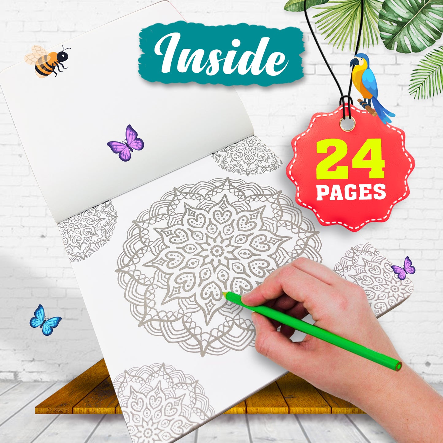 Mandalas Adult Colouring Book | Relaxing Mandala Coloring Book for Teens & Adults | Mindful Creative Art Book