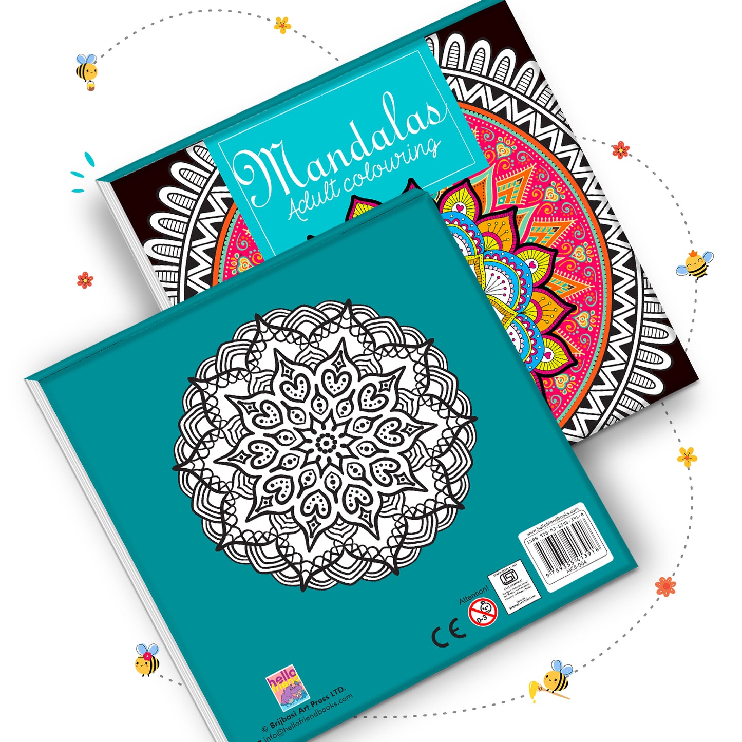 Mandalas Adult Colouring Book | Relaxing Mandala Coloring Book for Teens & Adults | Mindful Creative Art Book