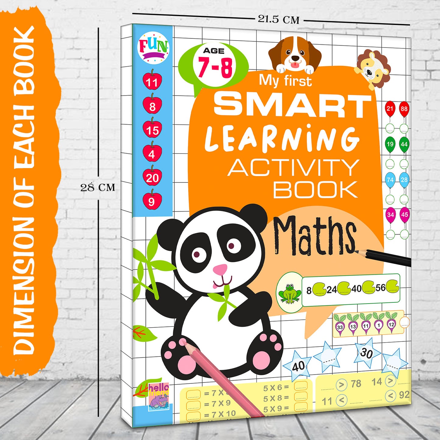 My First Smart Learning Activity Book – Maths 5 | Advanced Math Activity Workbook for Kids