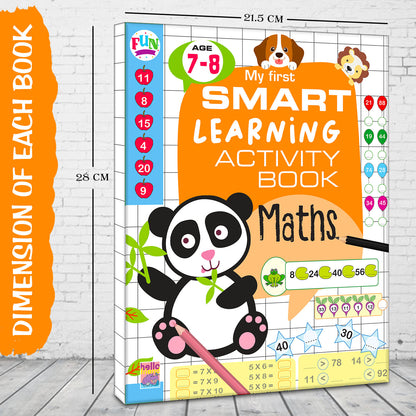 My First Smart Learning Activity Book – Maths 5 | Advanced Math Activity Workbook for Kids