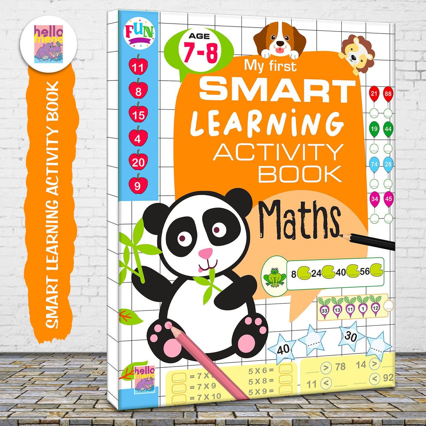 My First Smart Learning Activity Book – Maths 5 | Advanced Math Activity Workbook for Kids