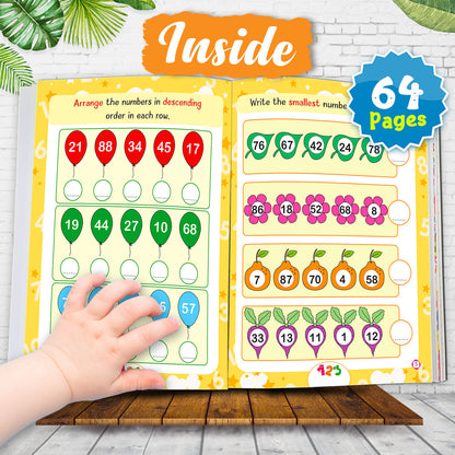 My First Smart Learning Activity Book – Maths 5 | Advanced Math Activity Workbook for Kids