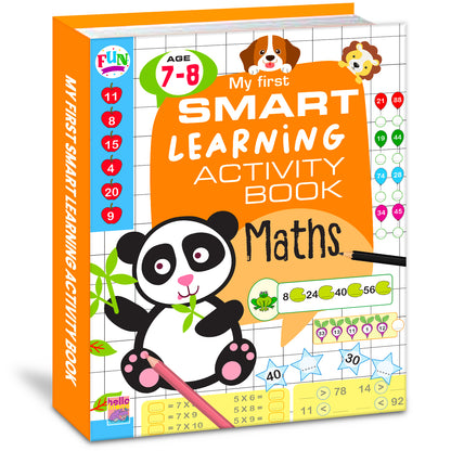 My First Smart Learning Activity Book – Maths 5 | Advanced Math Activity Workbook for Kids