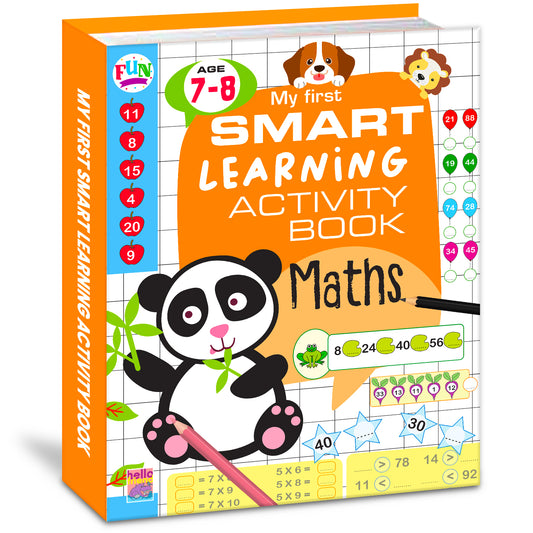 My First Smart Learning Activity Book – Maths 5 | Advanced Math Activity Workbook for Kids