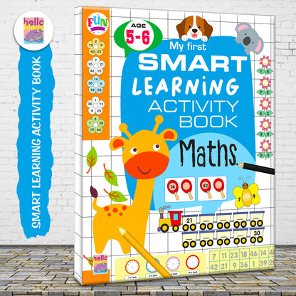 My First Smart Learning Activity Book – Maths 3 | Advanced Early Math Activity Workbook for Kids