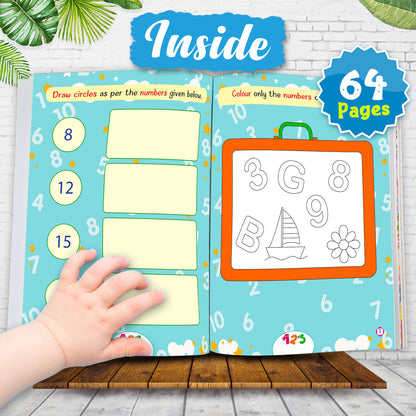 My First Smart Learning Activity Book – Maths 3 | Advanced Early Math Activity Workbook for Kids