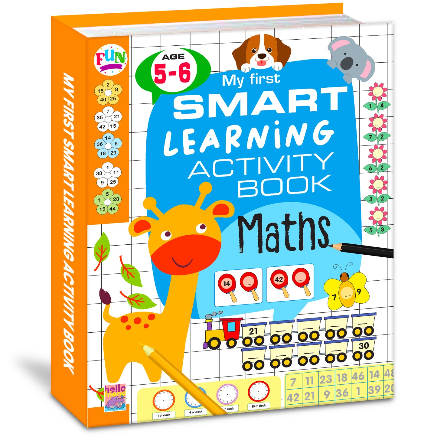 My First Smart Learning Activity Book – Maths 3 | Advanced Early Math Activity Workbook for Kids