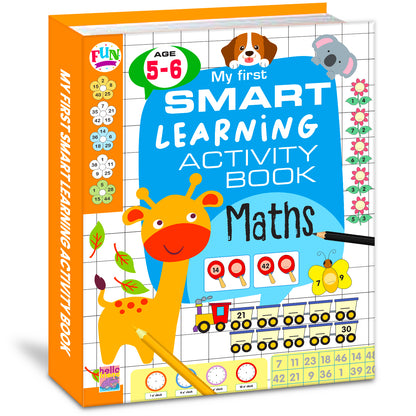 My First Smart Learning Activity Book – Maths 3 | Advanced Early Math Activity Workbook for Kids