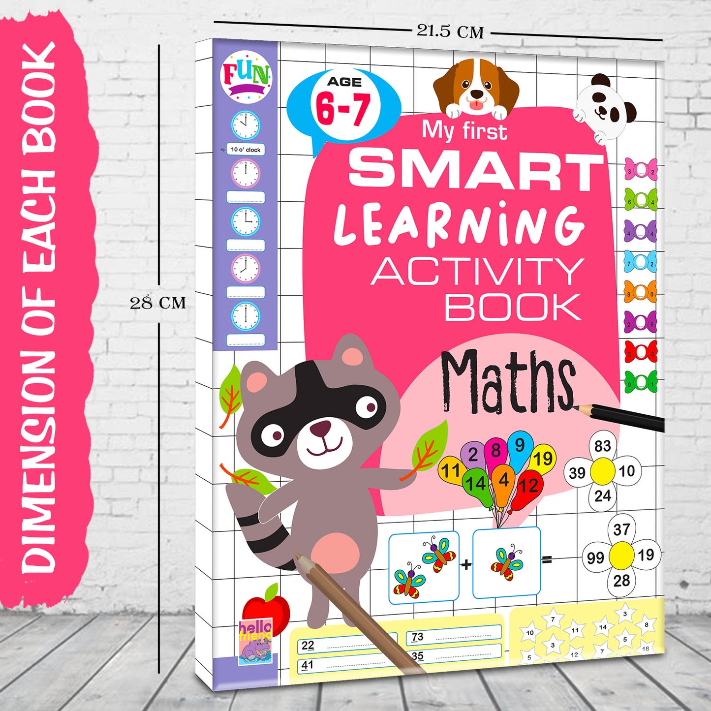 My First Smart Learning Activity Book – Maths 4 | Advanced Math Activity Workbook for Kids