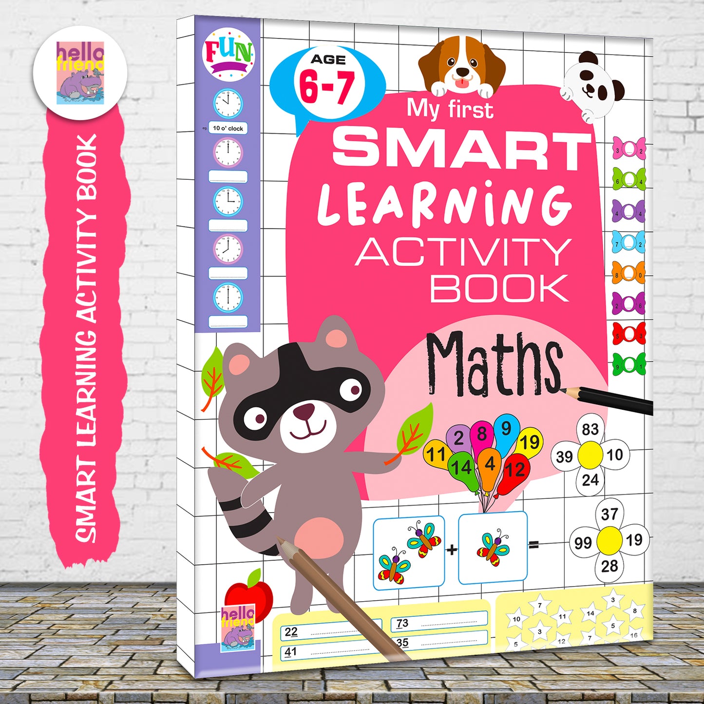 My First Smart Learning Activity Book – Maths 4 | Advanced Math Activity Workbook for Kids