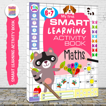 My First Smart Learning Activity Book – Maths 4 | Advanced Math Activity Workbook for Kids