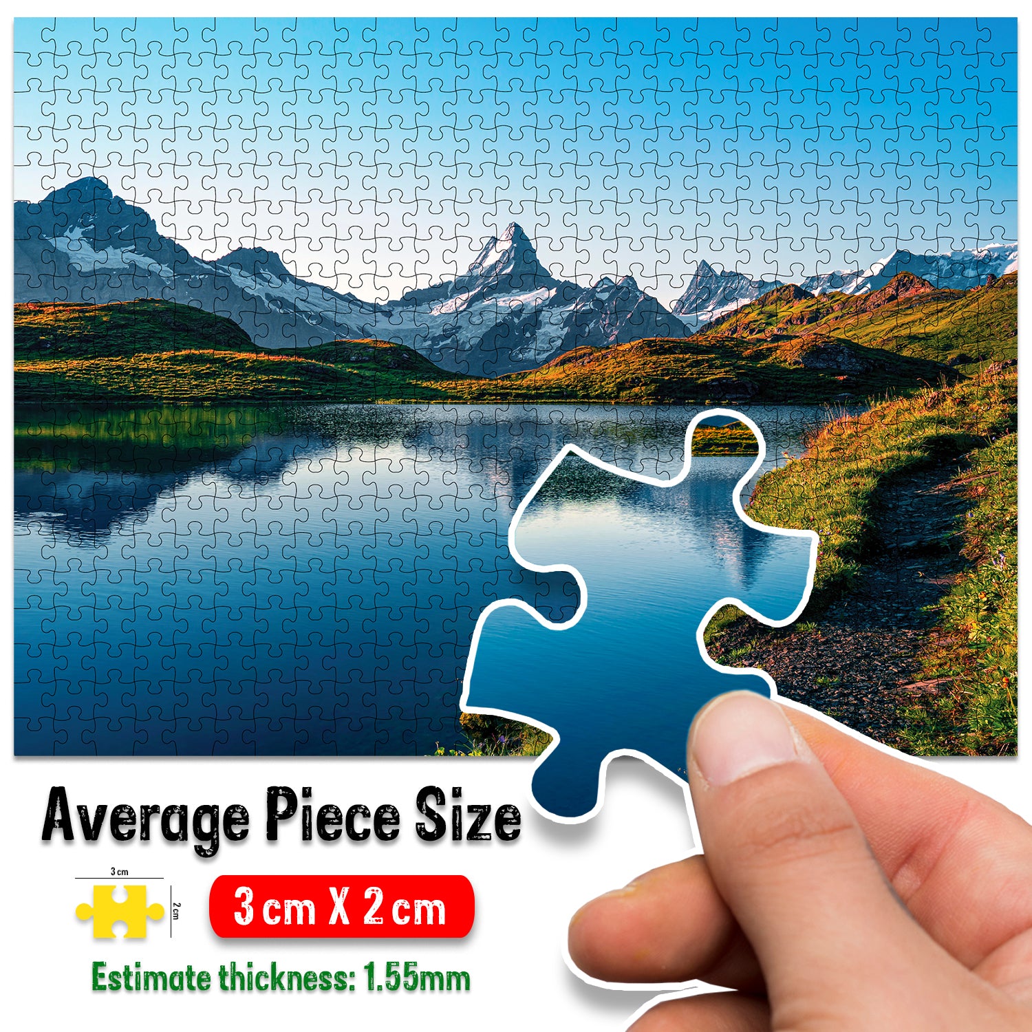 Mountain Lake Jigsaw Puzzle - Features & Benefits