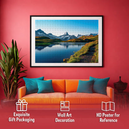 Mountain Lake Jigsaw Puzzle - Fun for Everyone