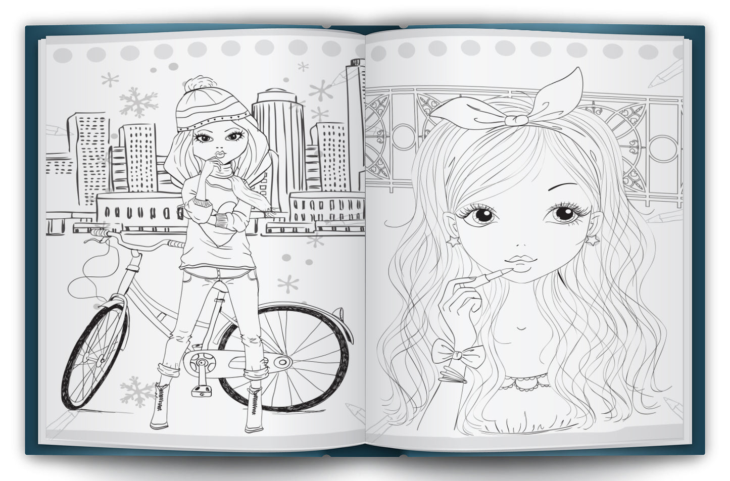 My Fashion Colouring Bag | Fashion Coloring & Creative Activity Kit for Kids
