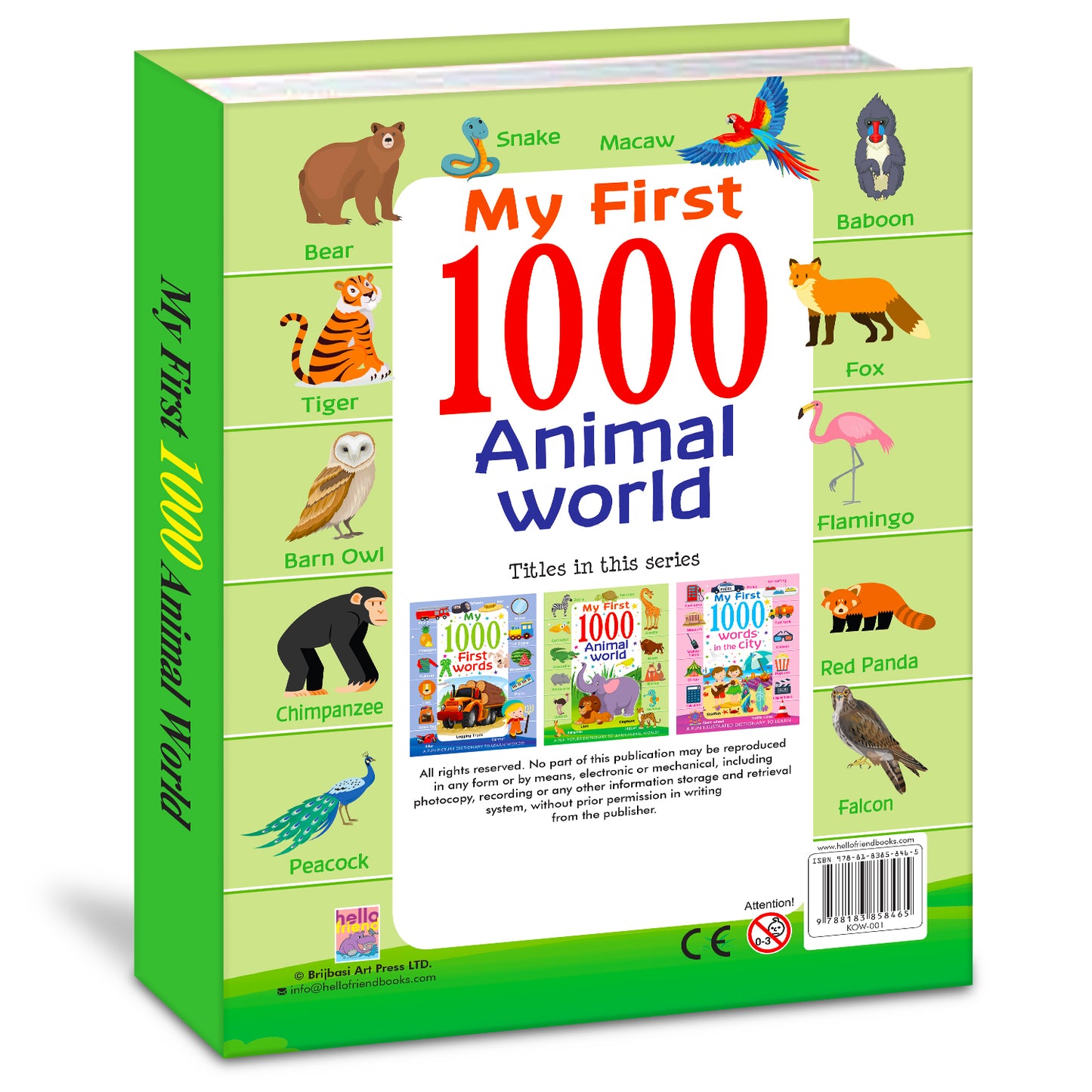 My first 1000 animal world