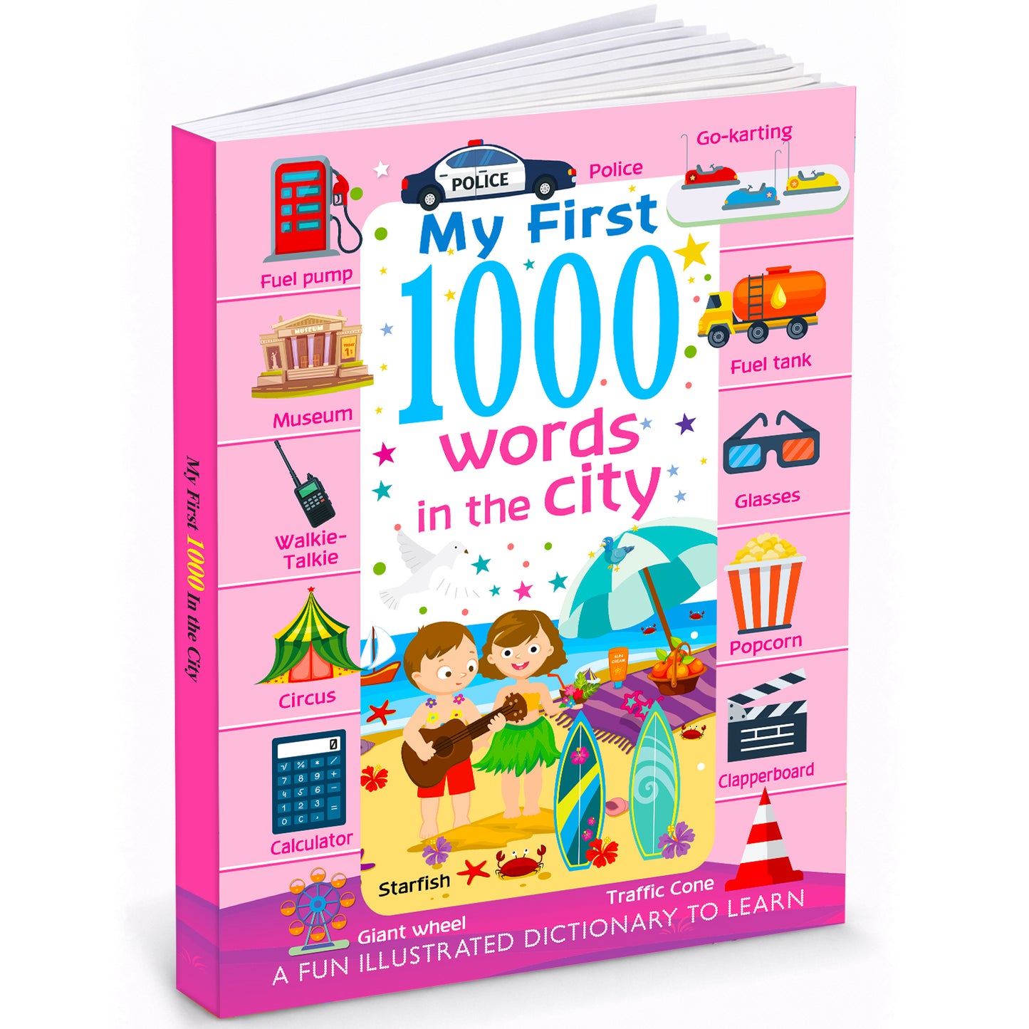 My First 1000 Words in the City | Picture Knowledge Book for Kids | Early Learning Vocabulary Book