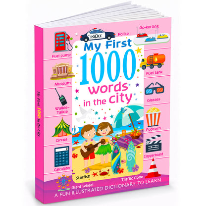 My First 1000 Words in the City | Picture Knowledge Book for Kids | Early Learning Vocabulary Book