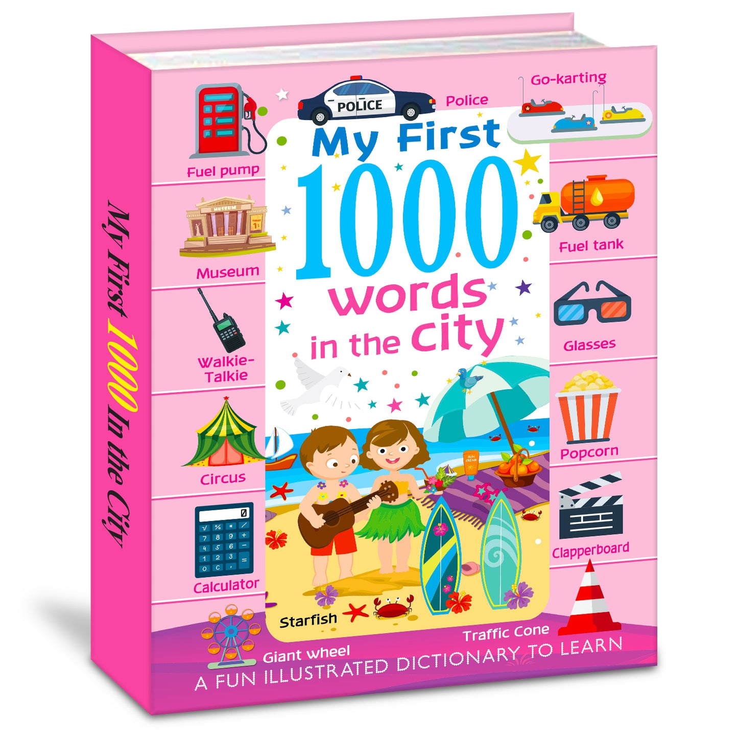 My First 1000 Words in the City | Picture Knowledge Book for Kids | Early Learning Vocabulary Book