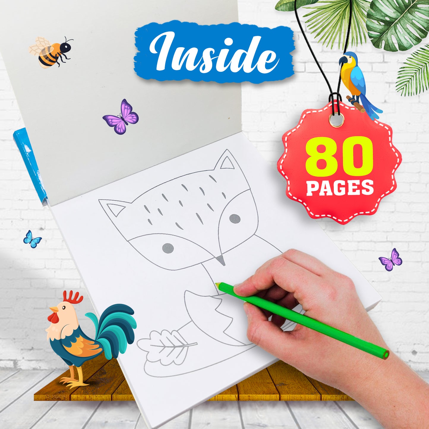 My First Colours Book: Animals | Early Learning Colour Book for Kids