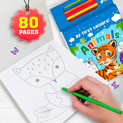 My First Colours Book: Animals | Early Learning Colour Book for Kids