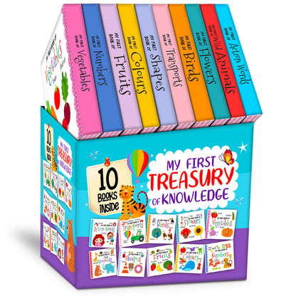 My first treasury of knowledge box set ( 10 boards book )