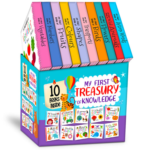 My first treasury of knowledge box set ( 10 boards book )