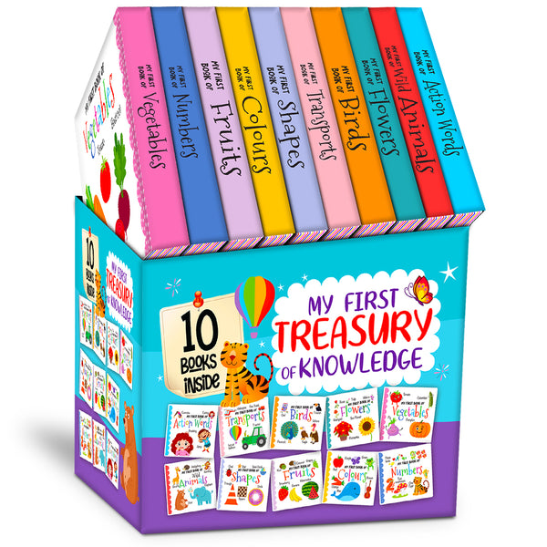 My first treasury of knowledge box set ( 10 boards book )