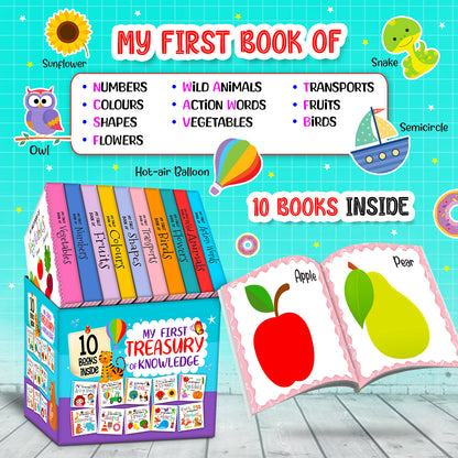 My first treasury of knowledge box set ( 10 boards book )