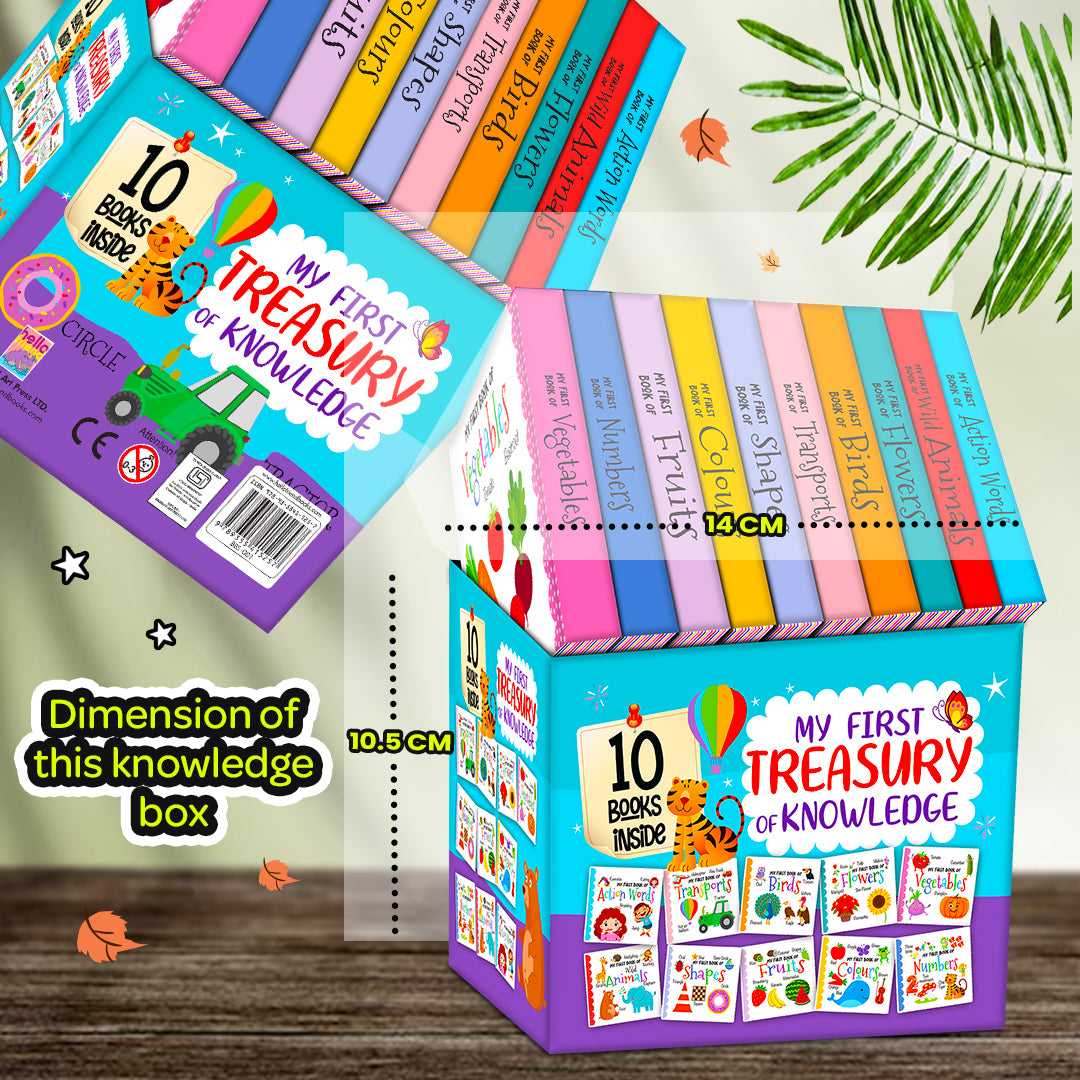 My first treasury of knowledge box set ( 10 boards book )