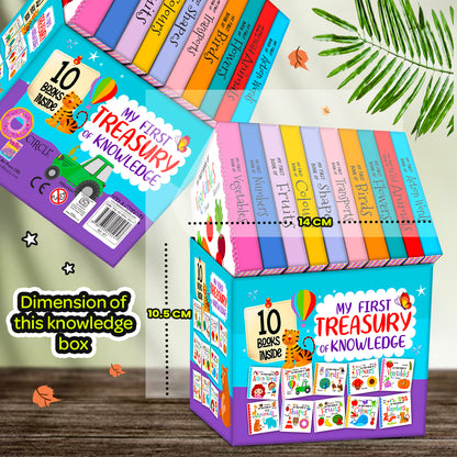 My first treasury of knowledge box set ( 10 boards book )