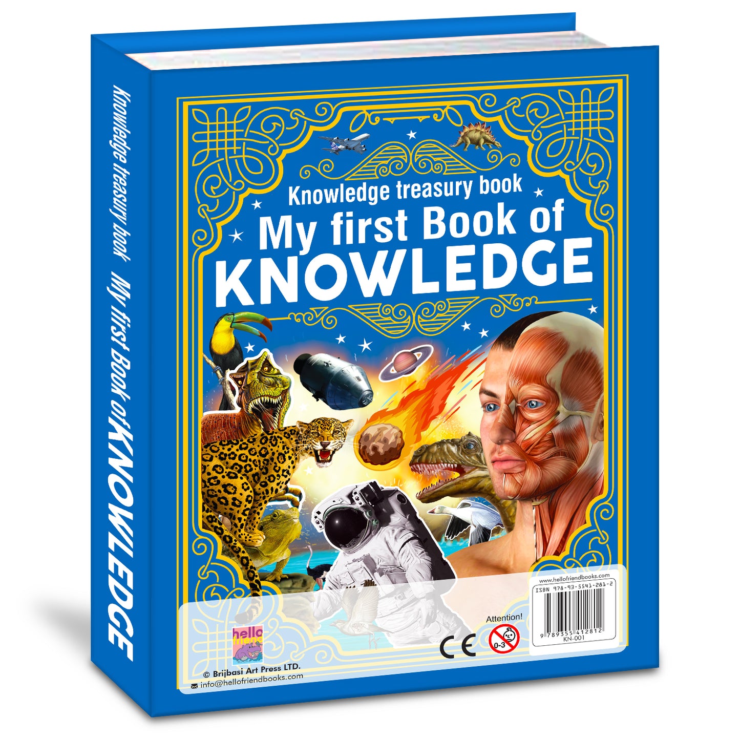 My First Book of Knowledge | Complete Illustrated Encyclopedia for Kids | Picture Knowledge Book