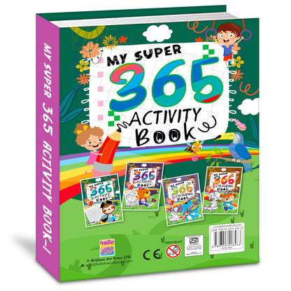My Super 365 Activity Book – 1 | Fun Learning Activity Book for Kids | Creative Educational Workbook