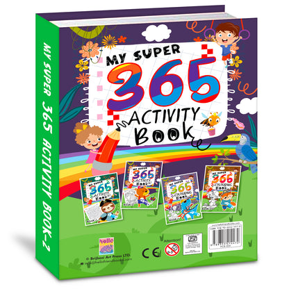 My Super 365 Activity Book – 2 | Fun Learning Activity Book for Kids | Creative Educational Workbook
