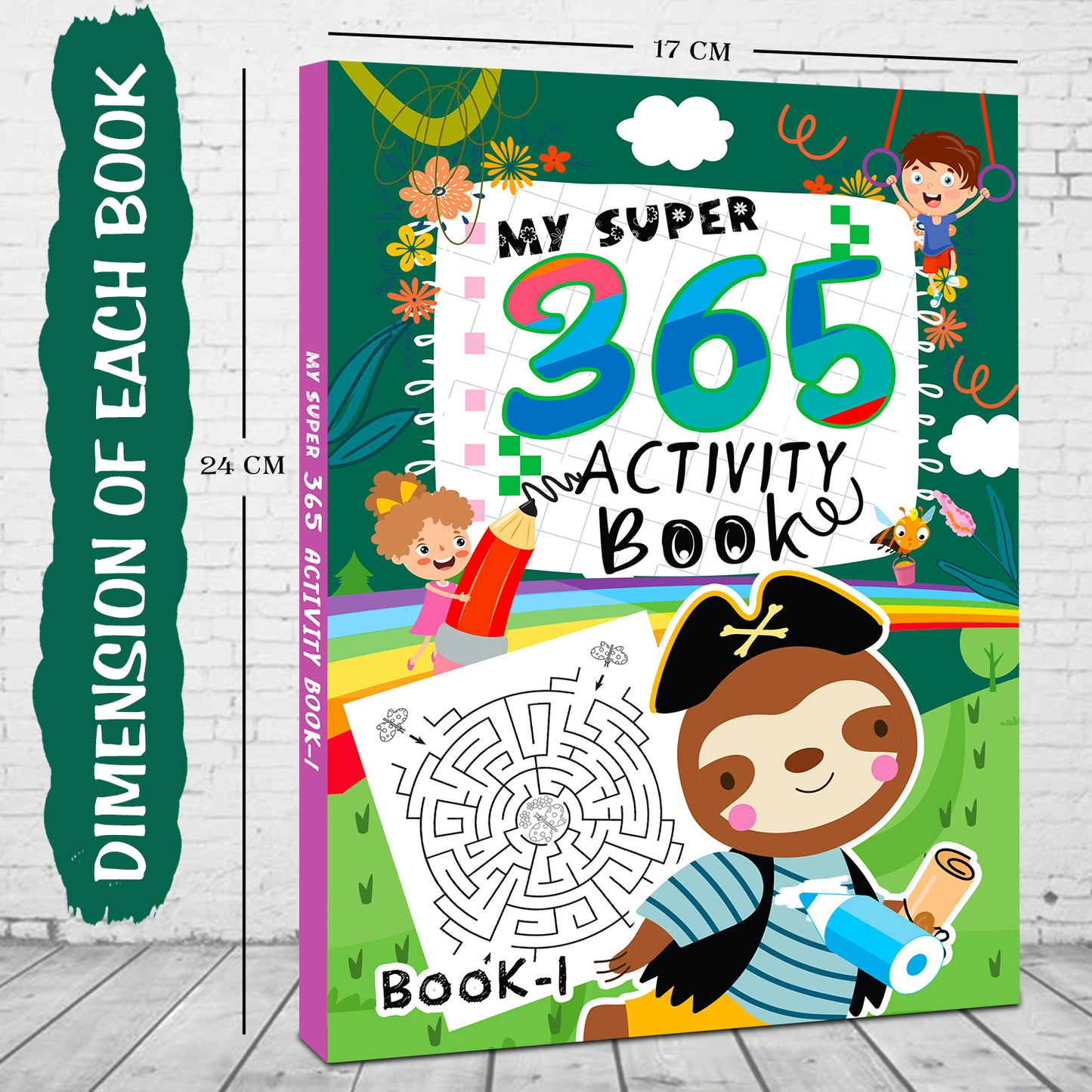 My Super 365 Activity Book – 1 | Fun Learning Activity Book for Kids | Creative Educational Workbook
