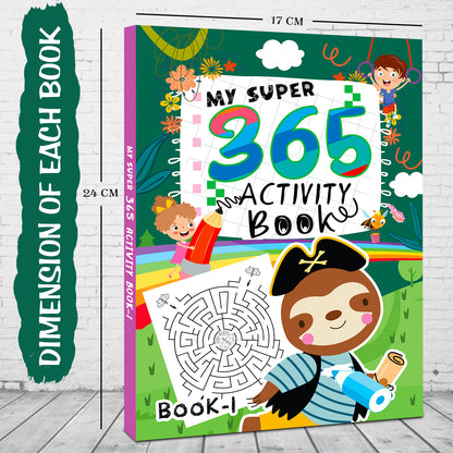 My Super 365 Activity Book – 1 | Fun Learning Activity Book for Kids | Creative Educational Workbook
